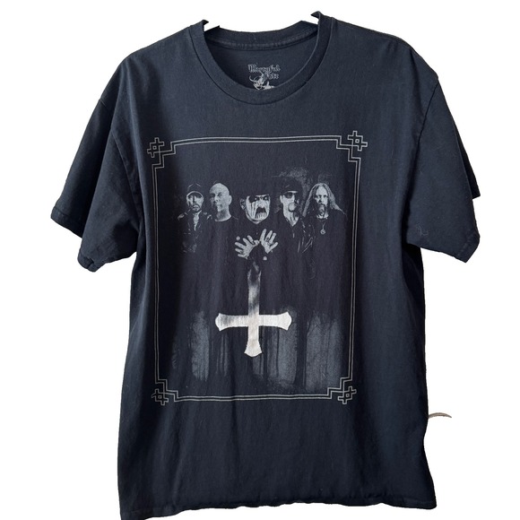 Mercyful Fate Other - Mercyful Fate In Concert 2022 Tour Band T-shirt Sz Adult L King Diamond 2 Sided